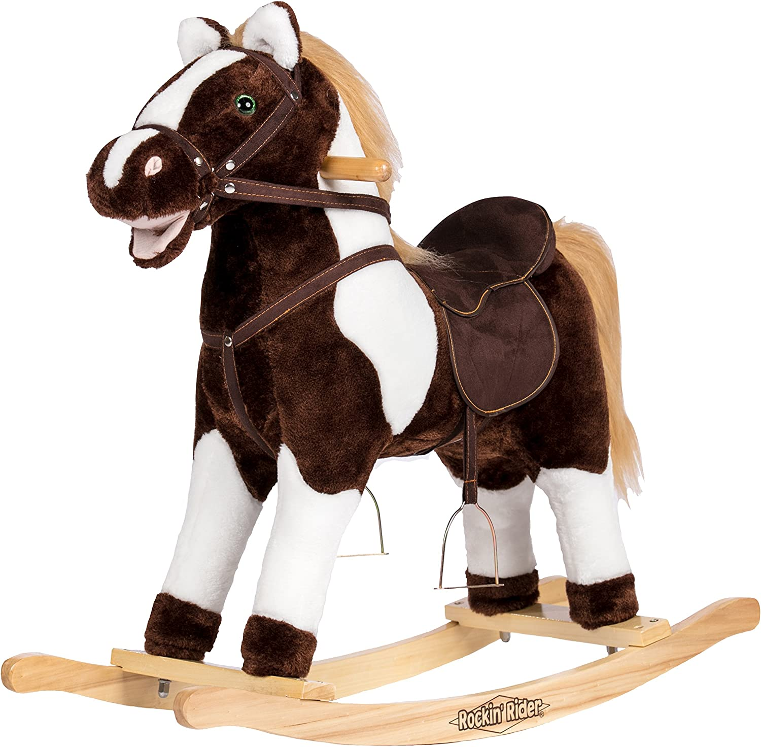 Rockin' Rider Tex Rocking Horse Toy, Blue