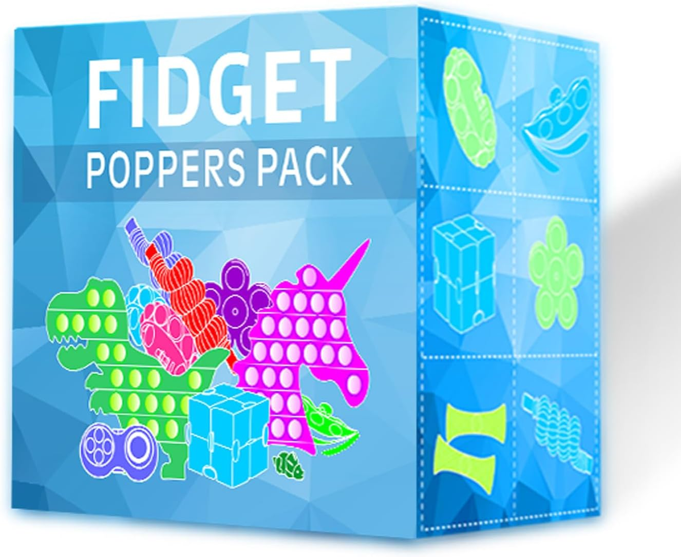 Fidget Toys, 75 Pack Fidgets Set Stocking Stuffers for Kids Party Favors Autism Sensory Toy Bulk Adults Kids Boys Girls Teens Stress Autistic ADHD Anxiety Carnival Treasure Classroom Prizes image number 6