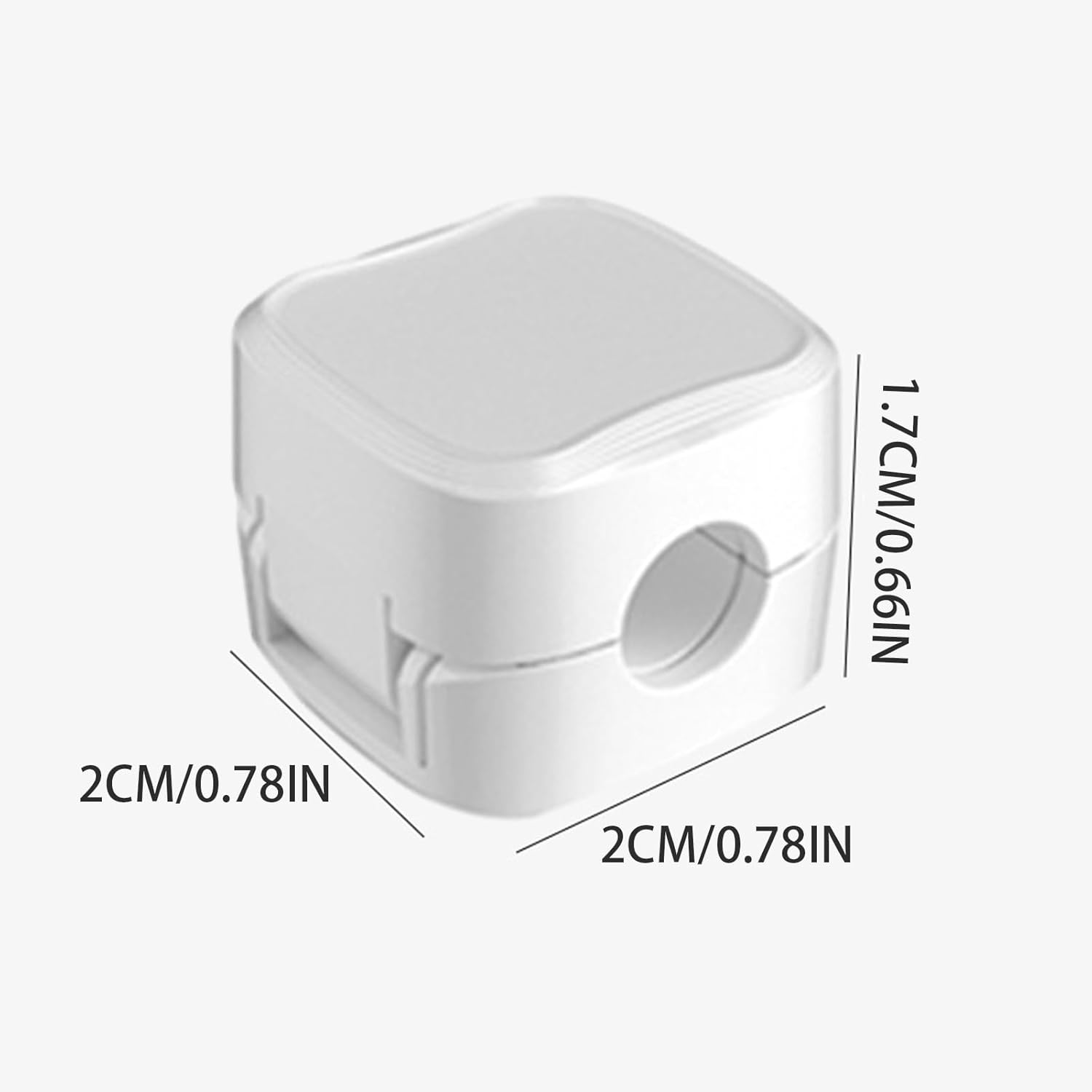 Magnetic Cable Clips | Multi-Purpose Cable Clips Magnetic Holder | Easy to Use Cable Clips for Nightstand for Electrical Appliances, Network Cable, Audio, Charger Shwing