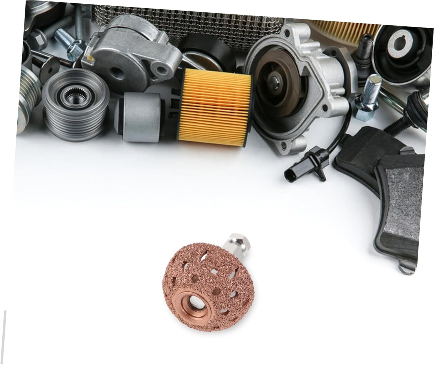 Garneck Tire Repair Grinding Tool Medium Buffing Wheel for Quick Vehicle Tire Repair Versatile Abrasive Accessory