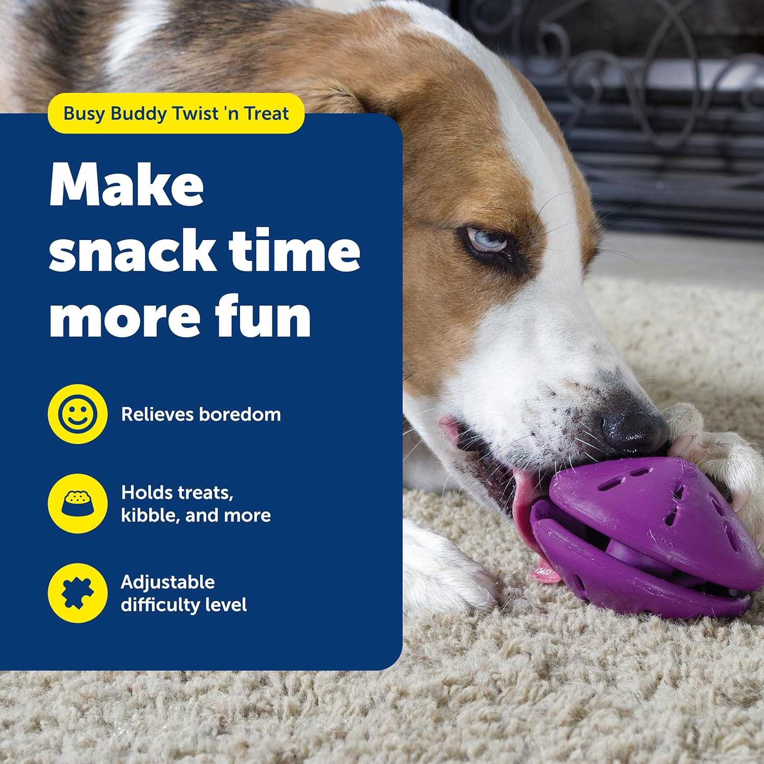 Petsafe Busy Buddy Twist 'N Treat Dispensing Dog Toy - Large image number 5