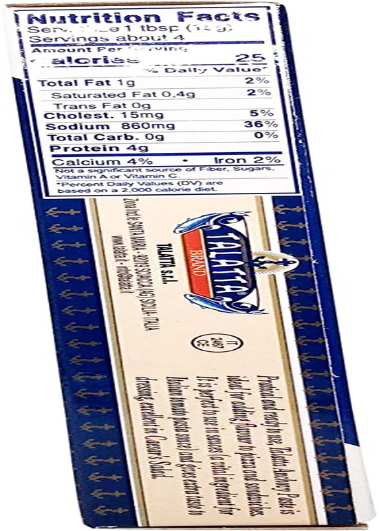 Talatta Anchovy Paste in Olive Oil, Multicolor, 60 G image number 2