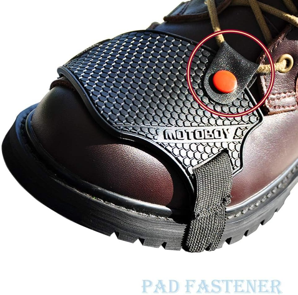 Motorcycle Shift Pad, Shoe Motorbike Boot Cover Protector, Useful Gear Shifter Accessories, Black image number 5