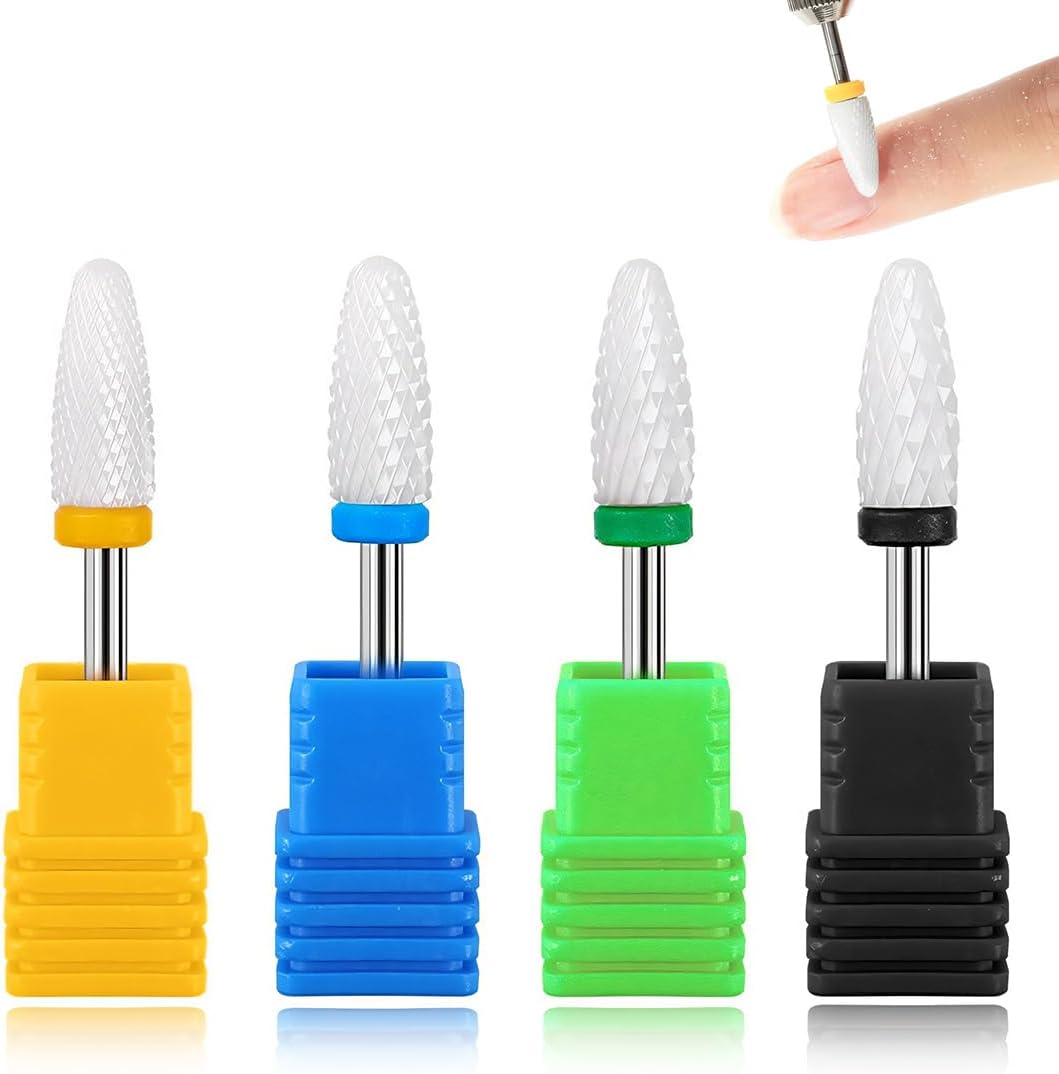 Set of 4 Nail Cutter Attachments, Cutter Bits, Bits for Nail Cutters, Cutter for Gel Nails, Nail Cutter Bits image number 5