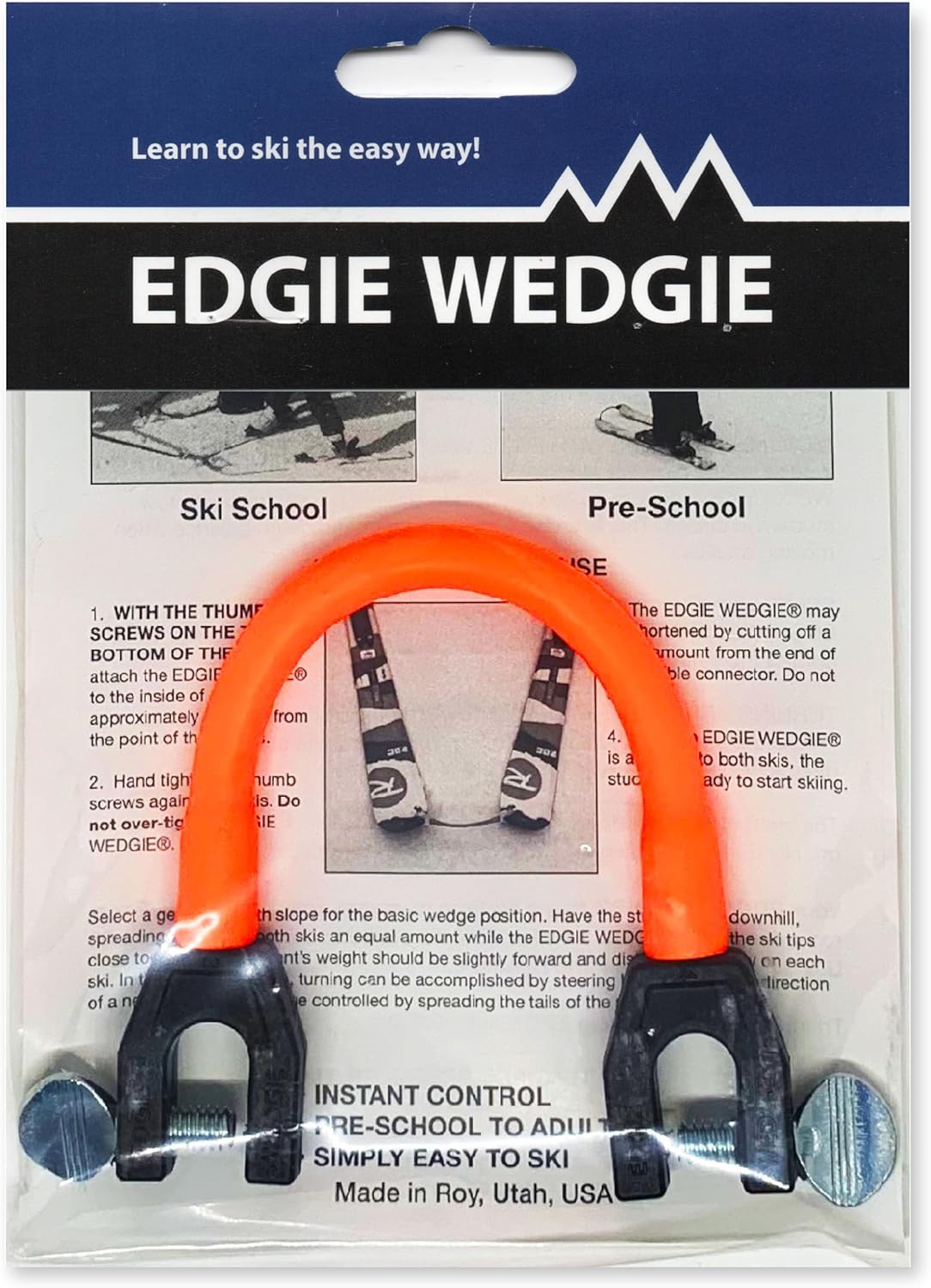 Slope Ropes X Edgie Wedgie Learn-To-Ski Pack