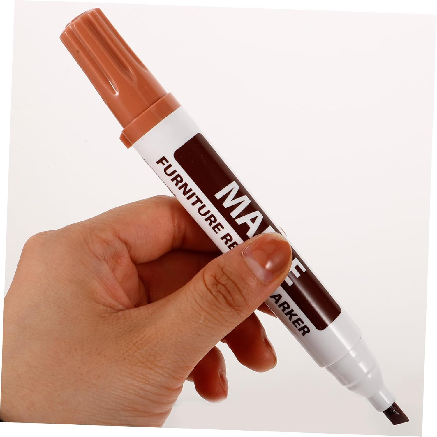 Jojofuny 8Pcs Touch-Up Markers for Furniture Portable Paint Pens for Hardwood Floor Scratch Repair Kit image number 4