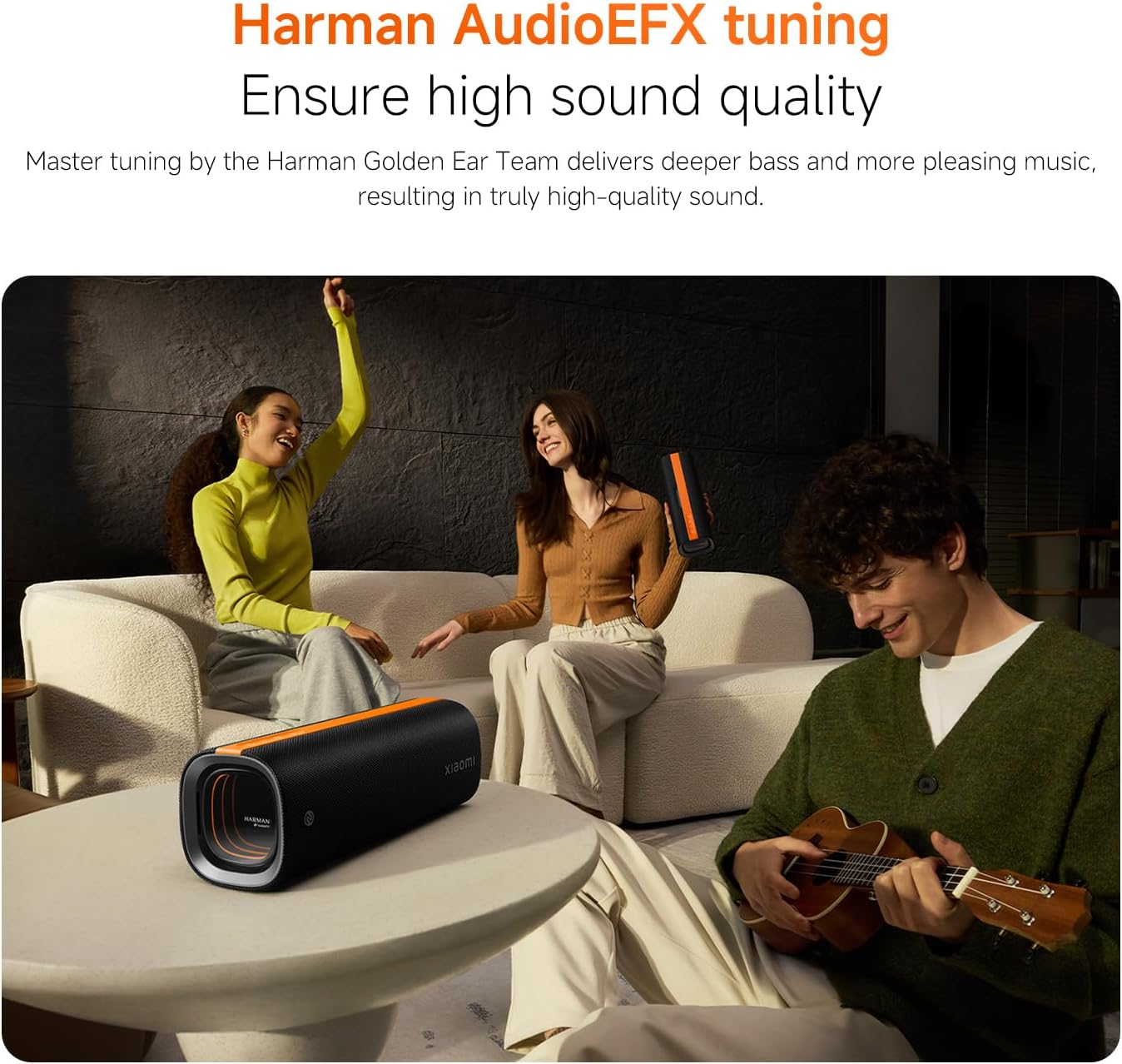 Xiaomi Sound Party Ns7,Portable Speaker with 26H Play, 15W Power Bank & TWS Stereo, Professionally Tuned for Immersive Sound, Ideal for Home, Outdoors, Travel