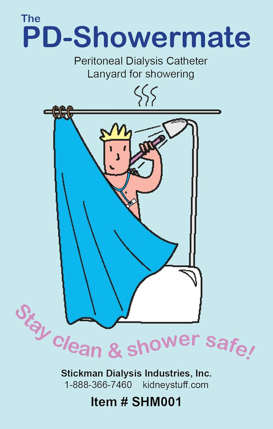 Pd-Showermate Peritoneal Dialysis Catheter Shower Lanyard image number 2