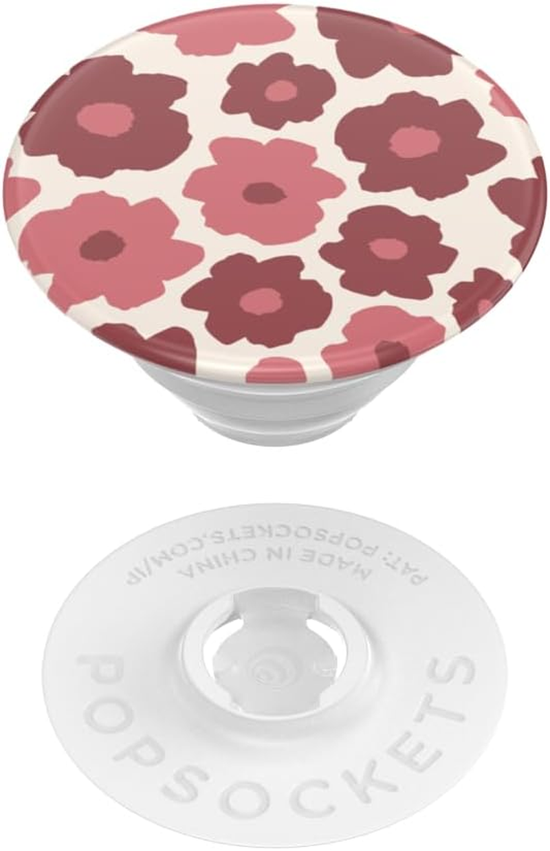 Popsockets Phone Grip with Expanding Kickstand, Adhesive Grip - Mauve Floral - Trust The Process image number 4
