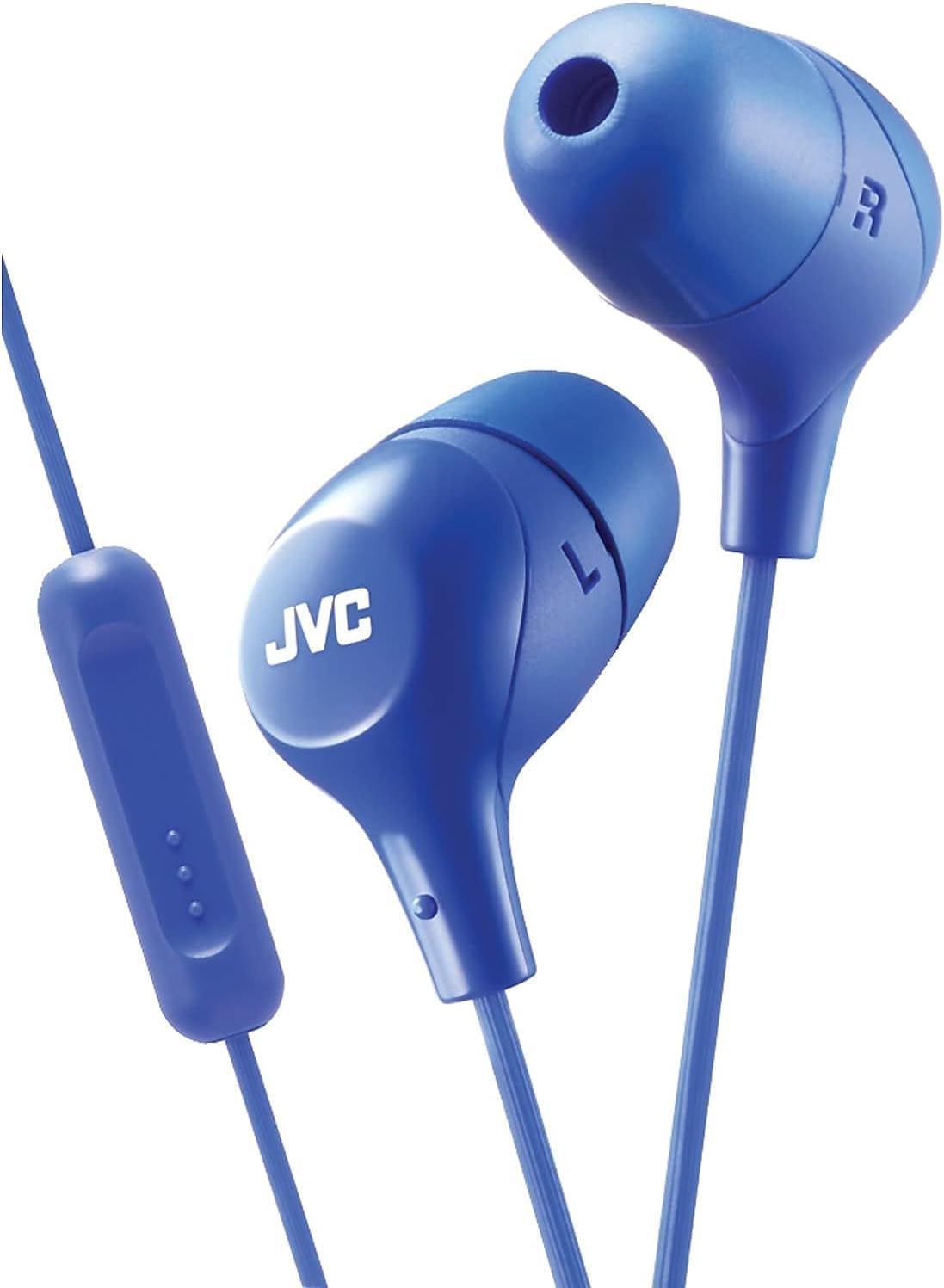 JVC HAFX38MP Marshmallow Earphones with Microphone & In-Line Remote (Pink)