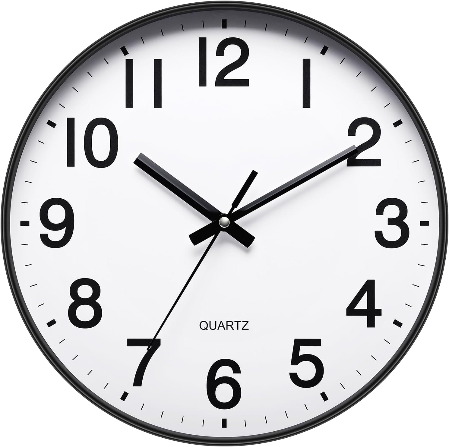 12 Inch round Wall Clock Silent & Non-Ticking Simple Wall Clock Operated for Living Room Bedroom Kitchen(30 Cm/ 12")&hellip; image number 3