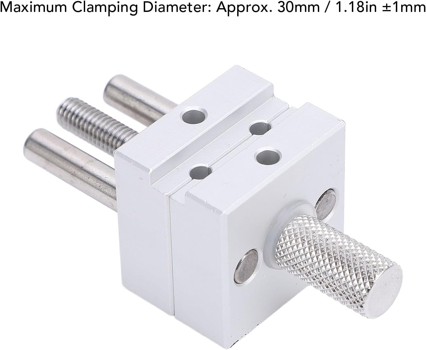Mini Vise Vice Clamp Adjustable Handheld Tool with 14 Stainless Steel Rods for Jewelry Making Craft Electronics Repair image number 2