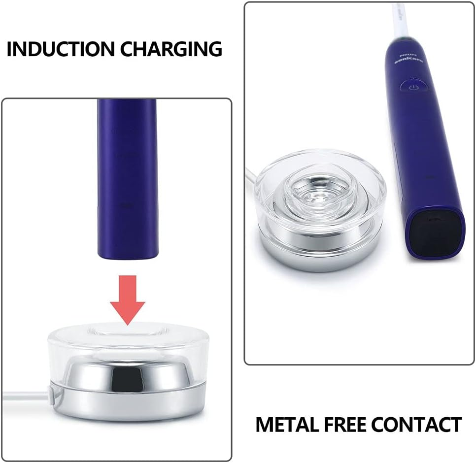 Charger for Philips Sonicare Diamondclean Toothbrush, Electric Toothbrush Charger Compatible Philips All HX99XX Series,Contain HX9000 HX9901 HX9903 HX9924 HX9954 HX9957 HX9984 HX992W HX993B Etc image number 2