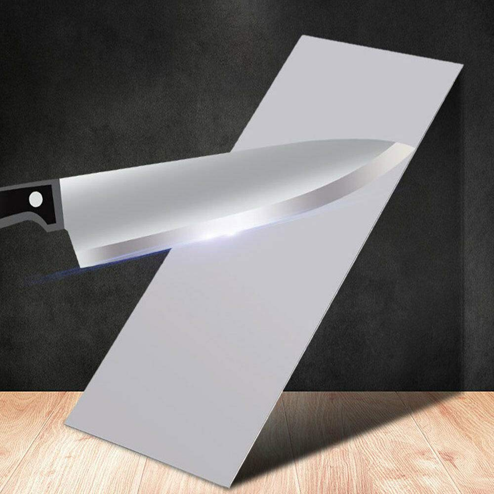 320 Grit Diamond Sharpening Stones, SENRISE Rectangle Diamond Thin Grinding Polishing - Whetstones Tool image number 1