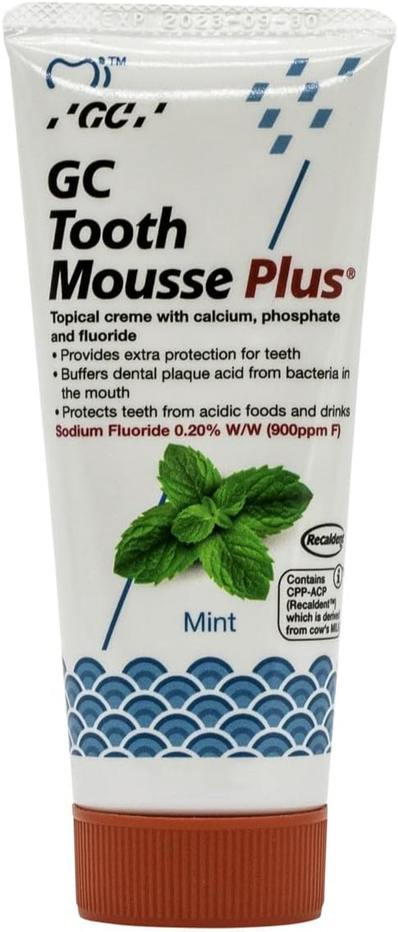 GC Dental Tooth Mousse plus 40 G, Mint Flavor image number 2