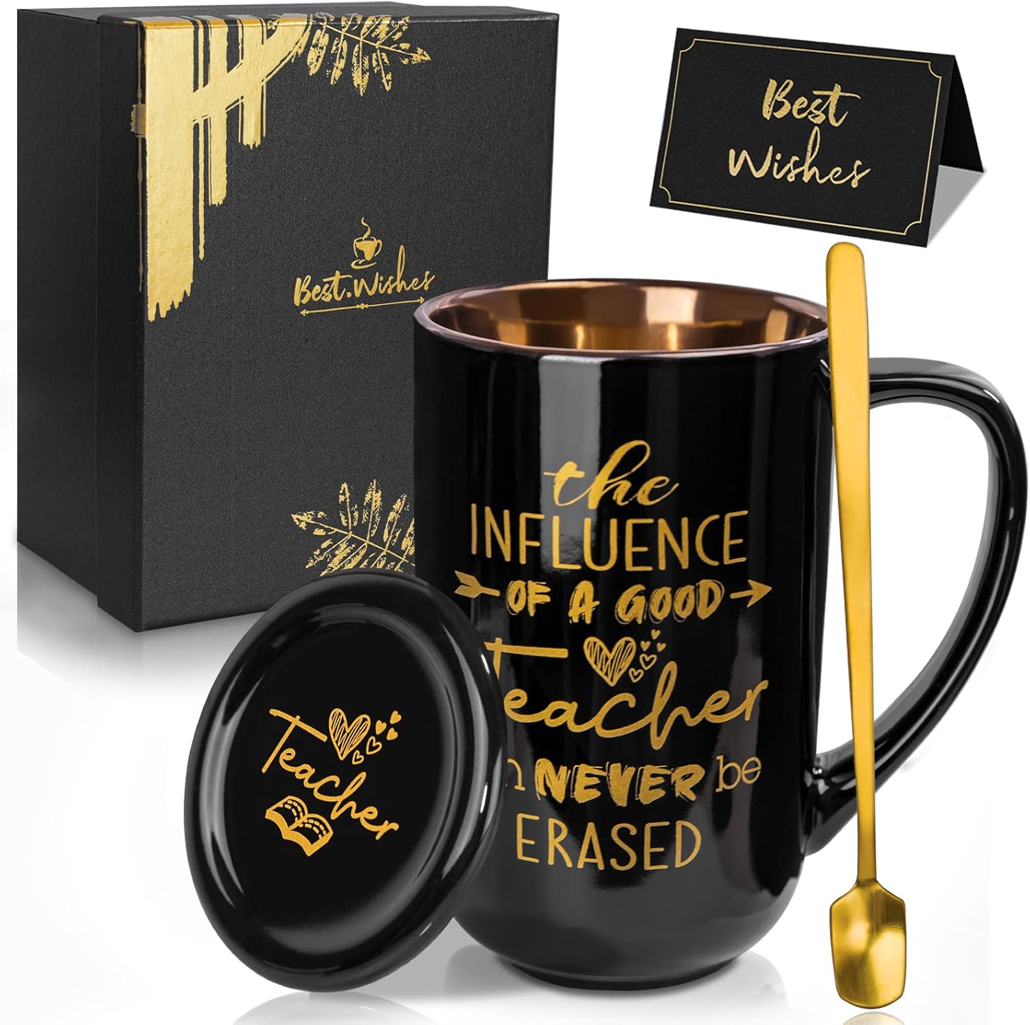 70Th Birthday Gifts for Women - 14Oz Pink Aged to Perfection Seventy Birthday Mug Printed with Gold - Happy Birthday Keepsakes Presents for 70 Years Old Grandma Mum Nanny, with Gift Box Lid Card Spoon