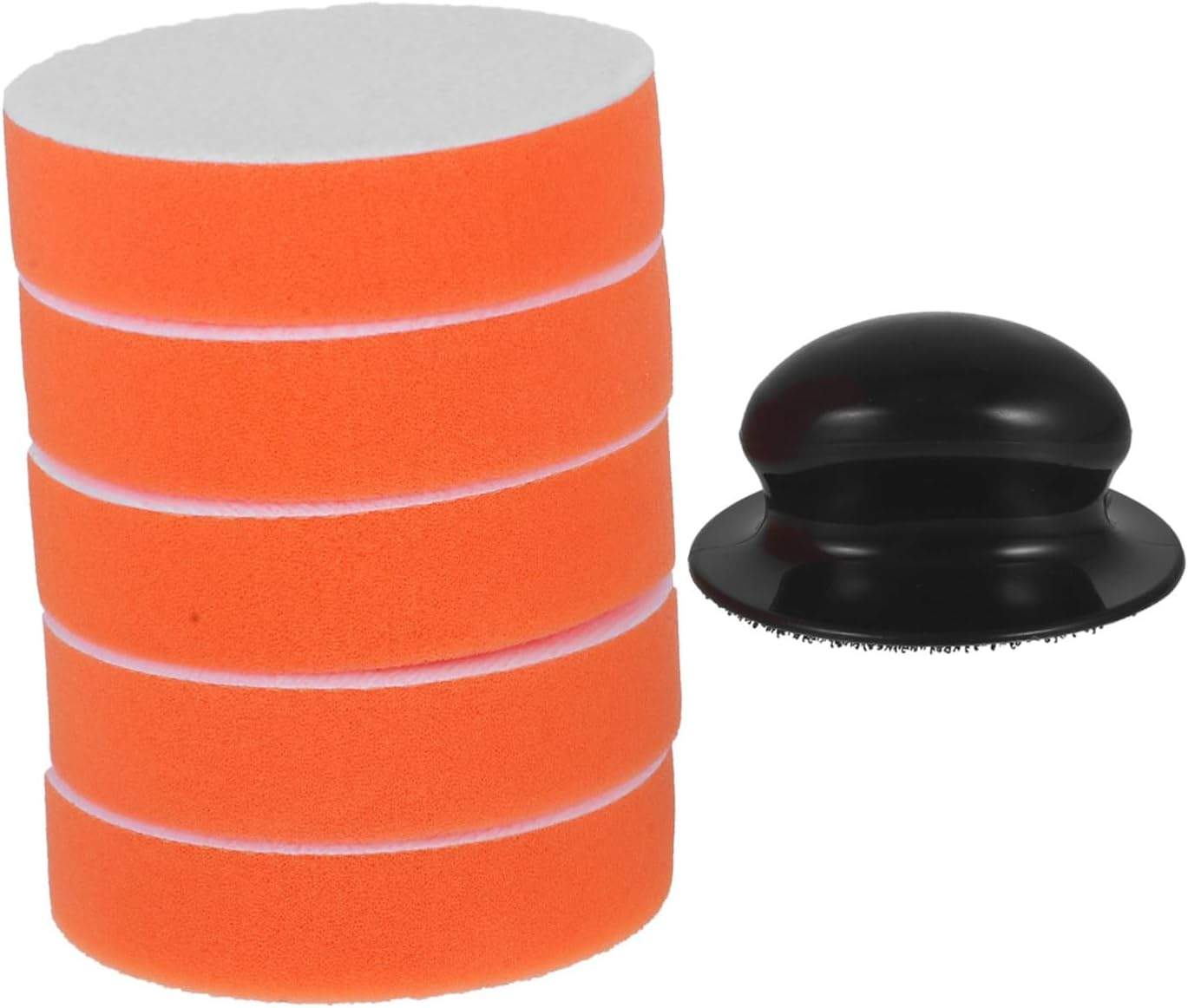 ABOOFAN Waxing Tool Manual Polishing Pads Buffing Pad Car Wax Applicator Sponge Buffing for Automotive Use image number 4