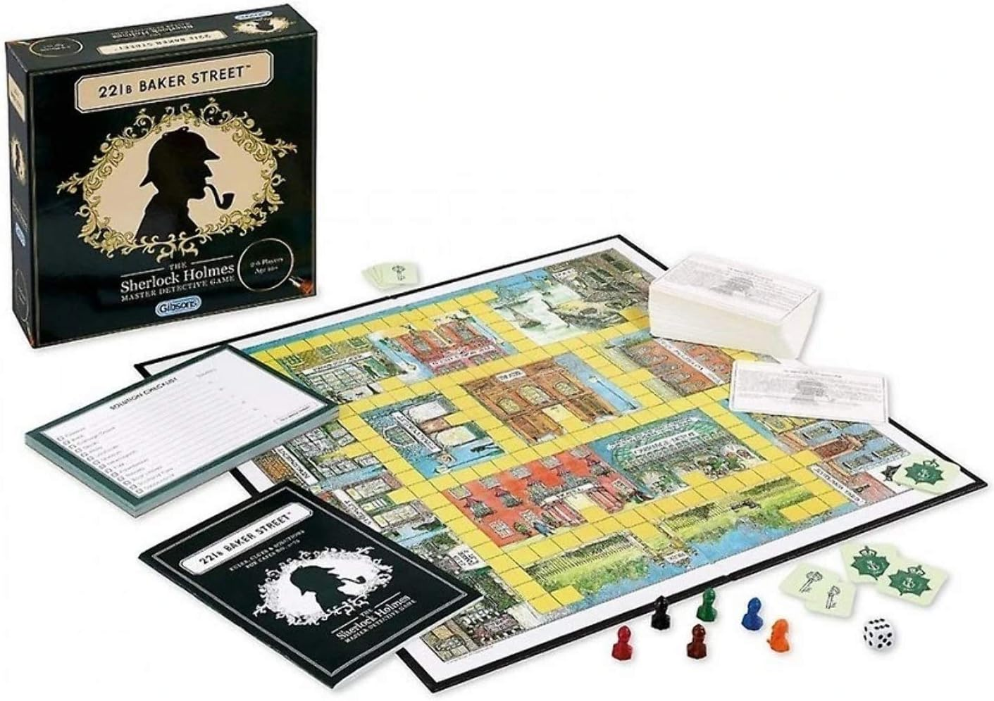 Gibsons 221B Baker Street Board Game