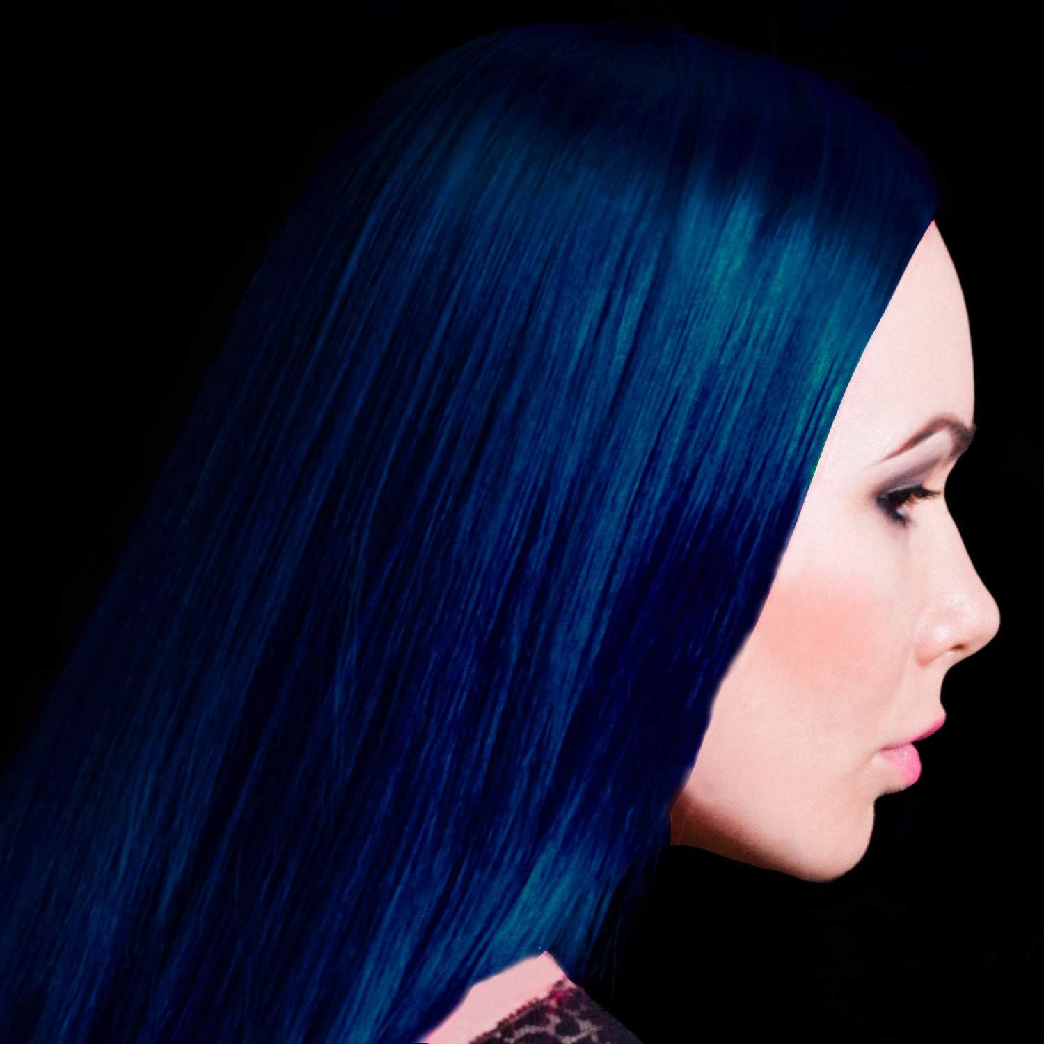 Manic Panic - after Midnight Classic Cream Vegan Cruelty Free Blue Semi Permanent Hair Dye - 2 X 118 Ml image number 6