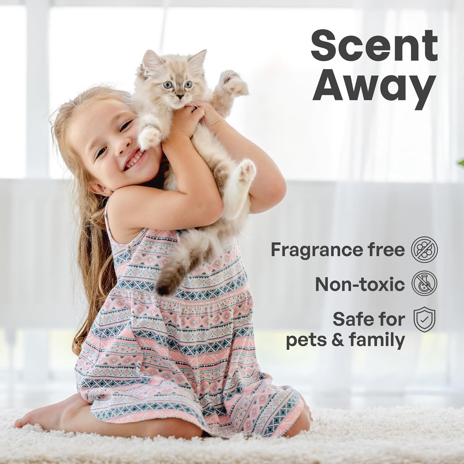 SCENT AWAY Cat Litter Deodorizer Box Odor Eliminator | Fragrance Free with Active Carbon | Eliminates Odors and Smells to Keep Your Home Fresh and Clean (Pack of 1) image number 4