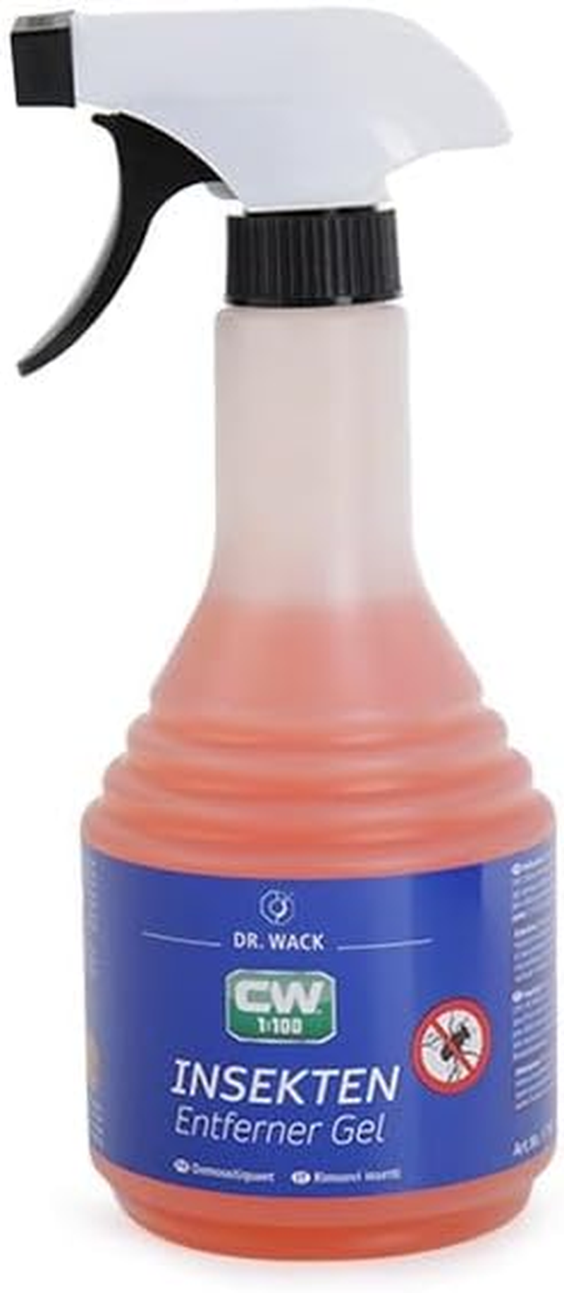 Dr. Wack CW1:100 Insect Remover Gel 500 Ml I Premium Insect Cleaner for Windscreen, Headlights & Front Section I High Yield & Cleaning Effect I High Quality Car Care - Made in Germany image number 2