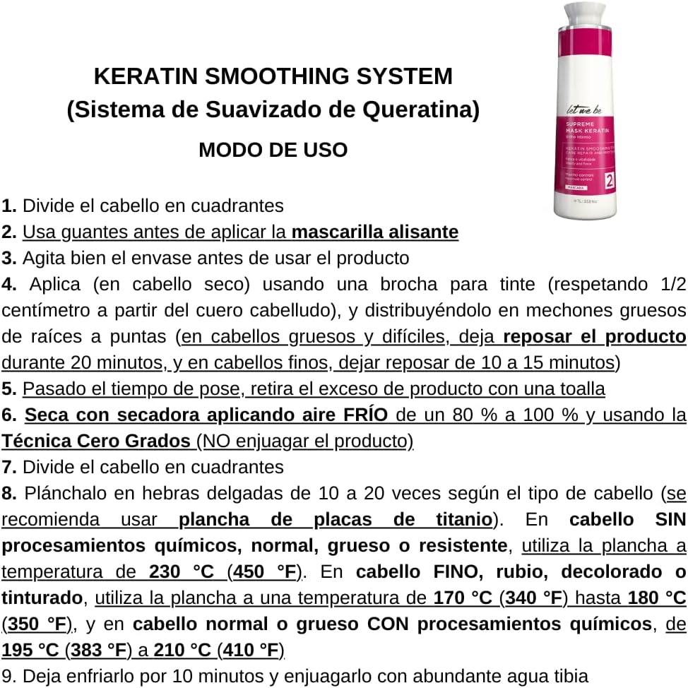Let Me Be Supreme Liss Control Hair S/Frizz 2X1L/33.81.Fl.Oz. image number 2