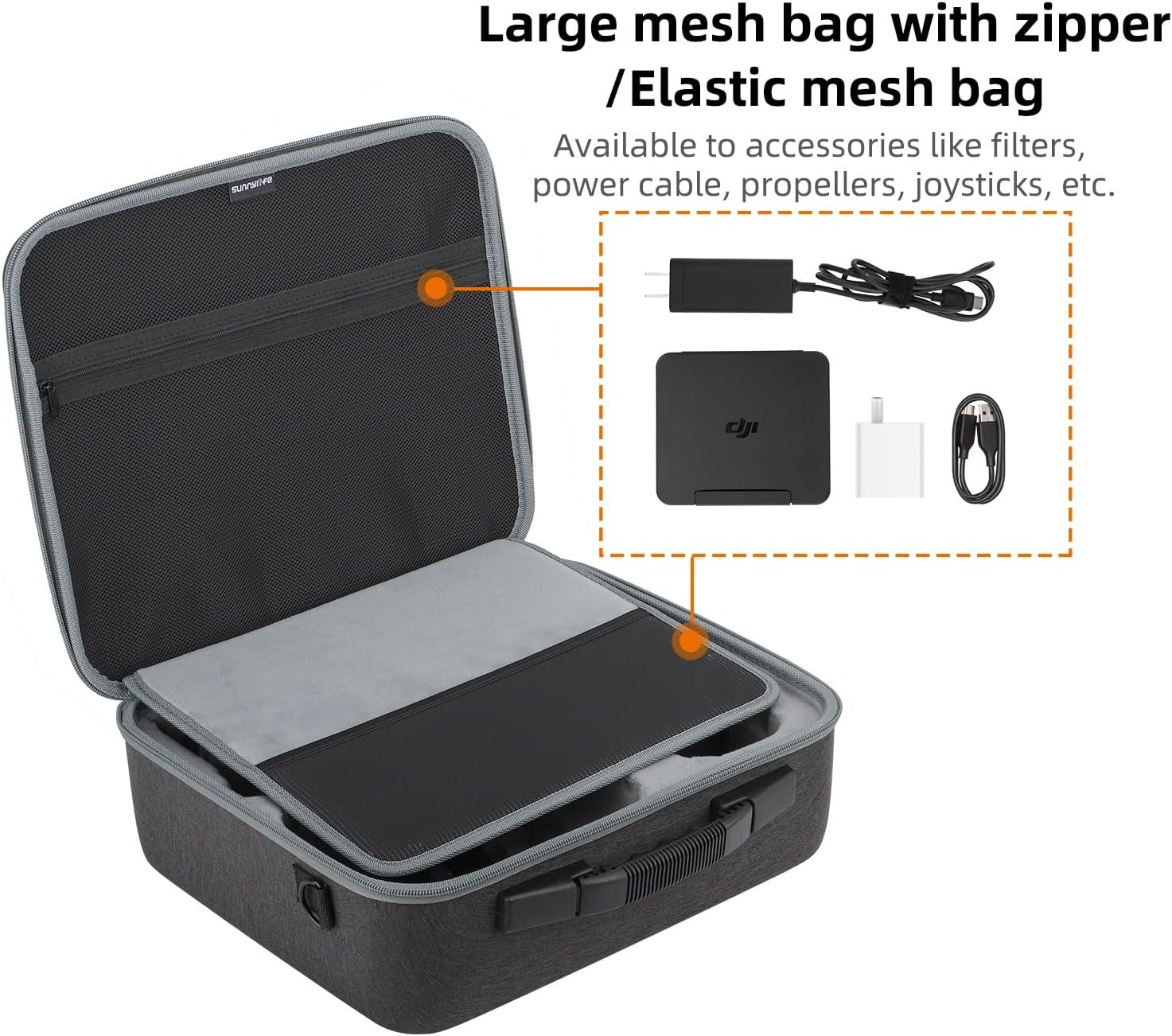 Camgo Sunnylife Extra Large Carry Case for Air 3 / Air 3S image number 6