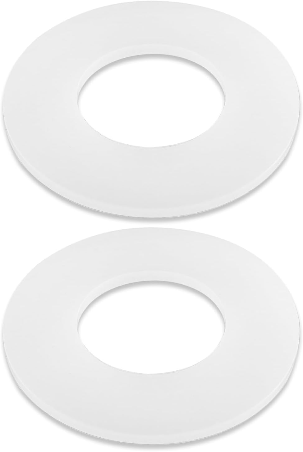 2Pcs Toilet Silicone Gasket Flush Valve Seal Compatible with Caroma Geberit M5 image number 1