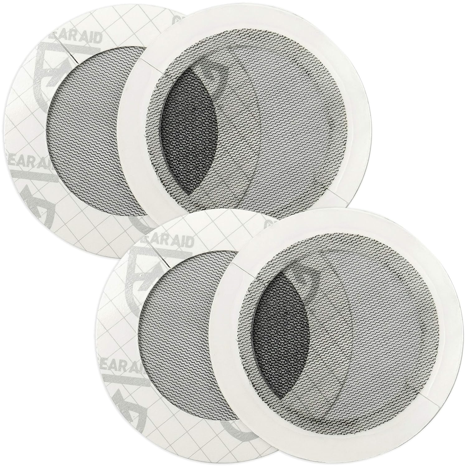 GEAR AID Tenacious Tape Mesh Patches for Repairing Holes in Tents, Bug Screens, Mosquito Netting, No-See-Ums and More, 3&rdquo; Rounds image number 5
