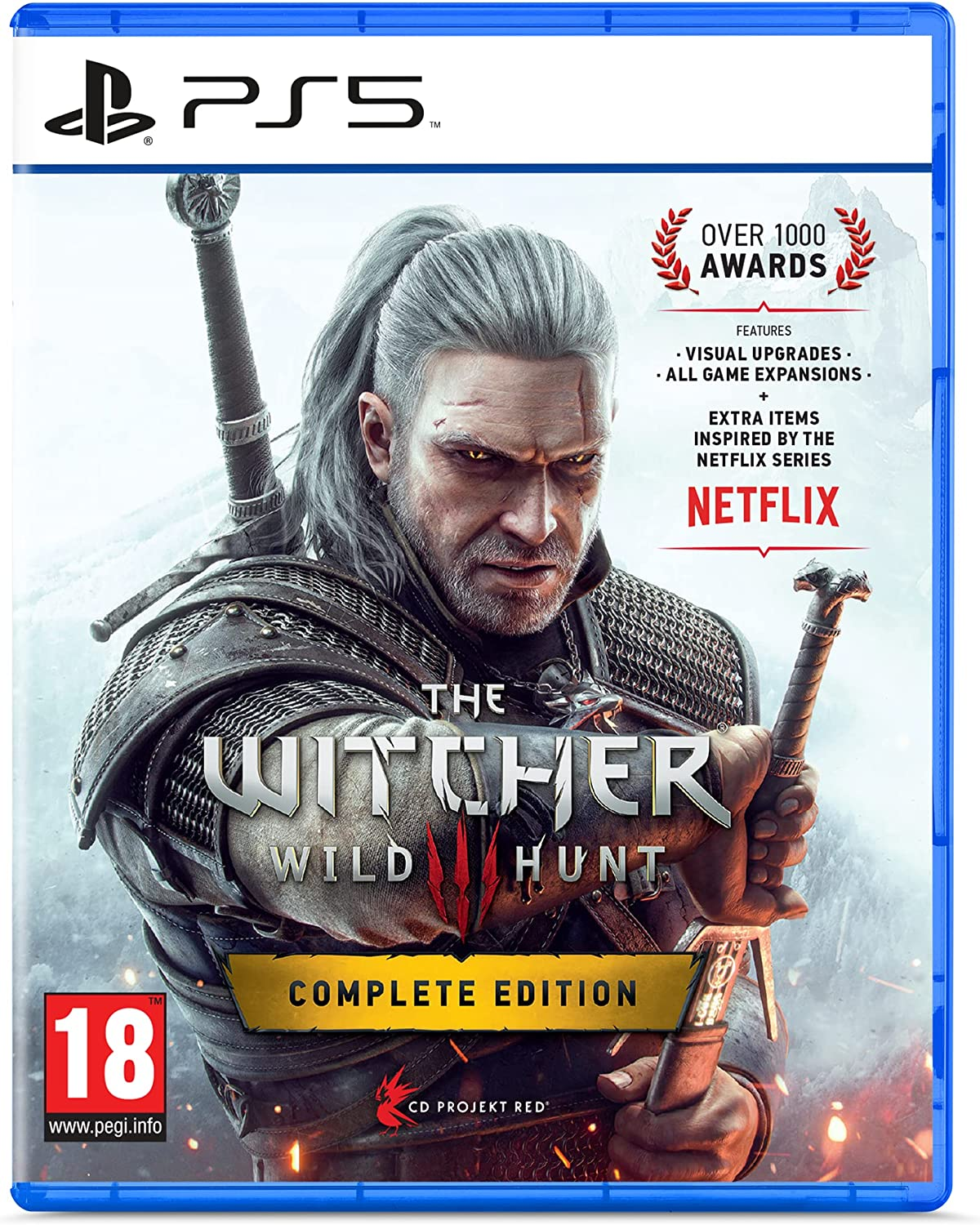 CD Projekt Red Playstation 5 Game of the Year Edition the Witcher III Wild Hunt image number 6
