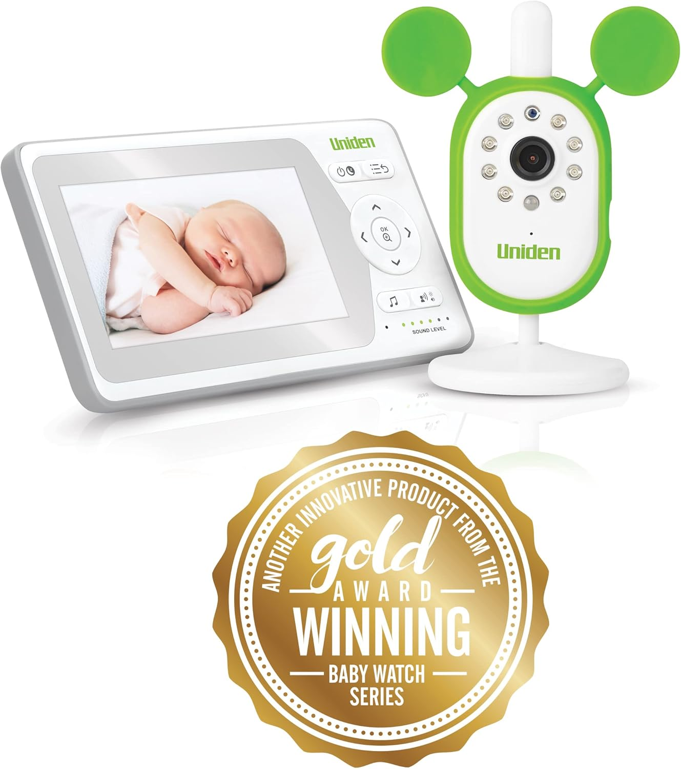 Uniden BW4301-4.3&rdquo; Digital Wireless Baby Monitor with Camera image number 1