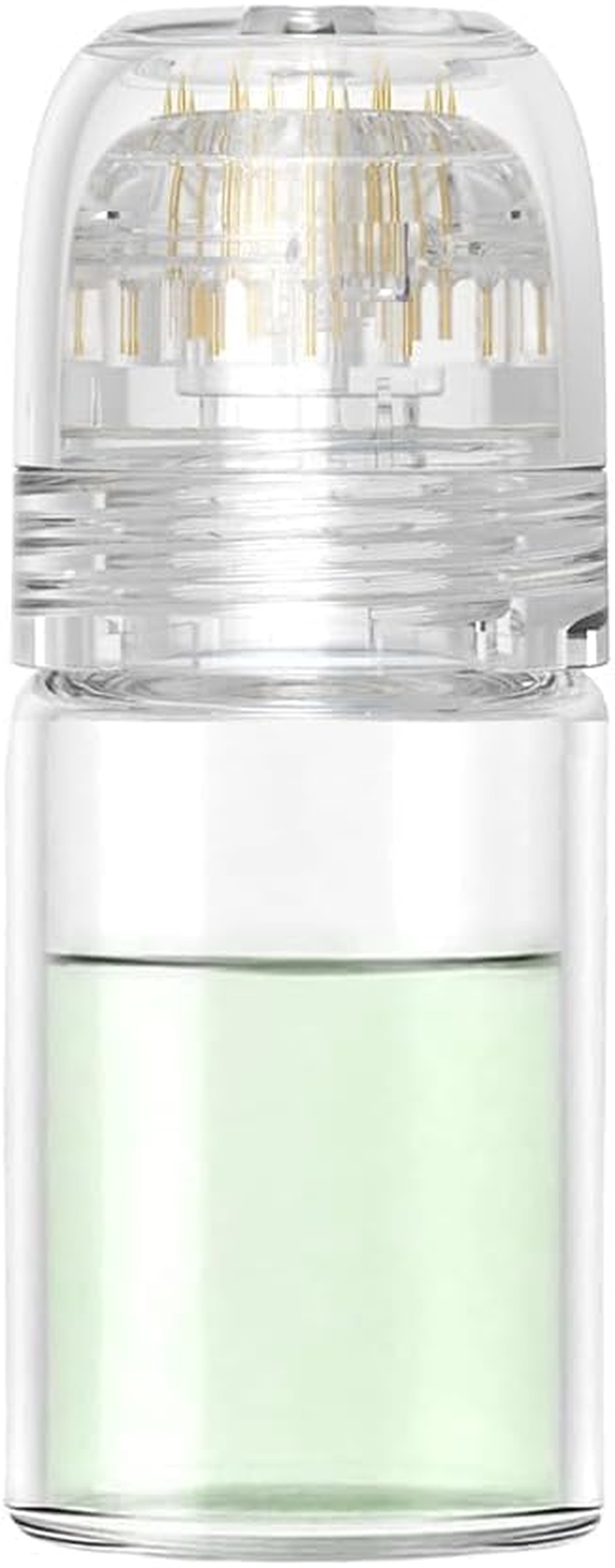 Titanium Derma Roller 0.25Mm - 20 Micro Needles with 5Ml Glass Bottle for Home Use (Serum Is Not Included) image number 3