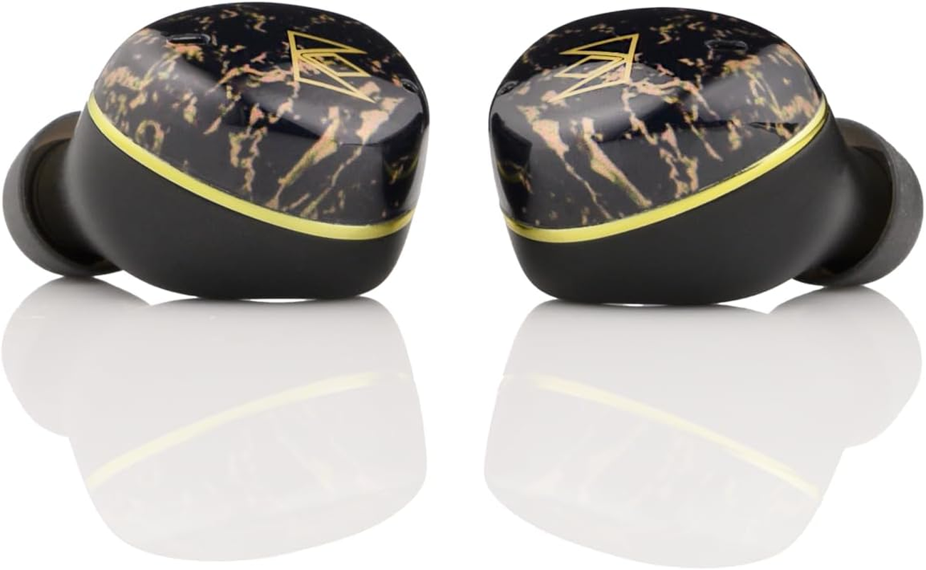 Noble Audio Fokus Rex5 True Wireless Stereo Bluetooth In-Ear Headphones with Microphone, Sound Personalization (Black)