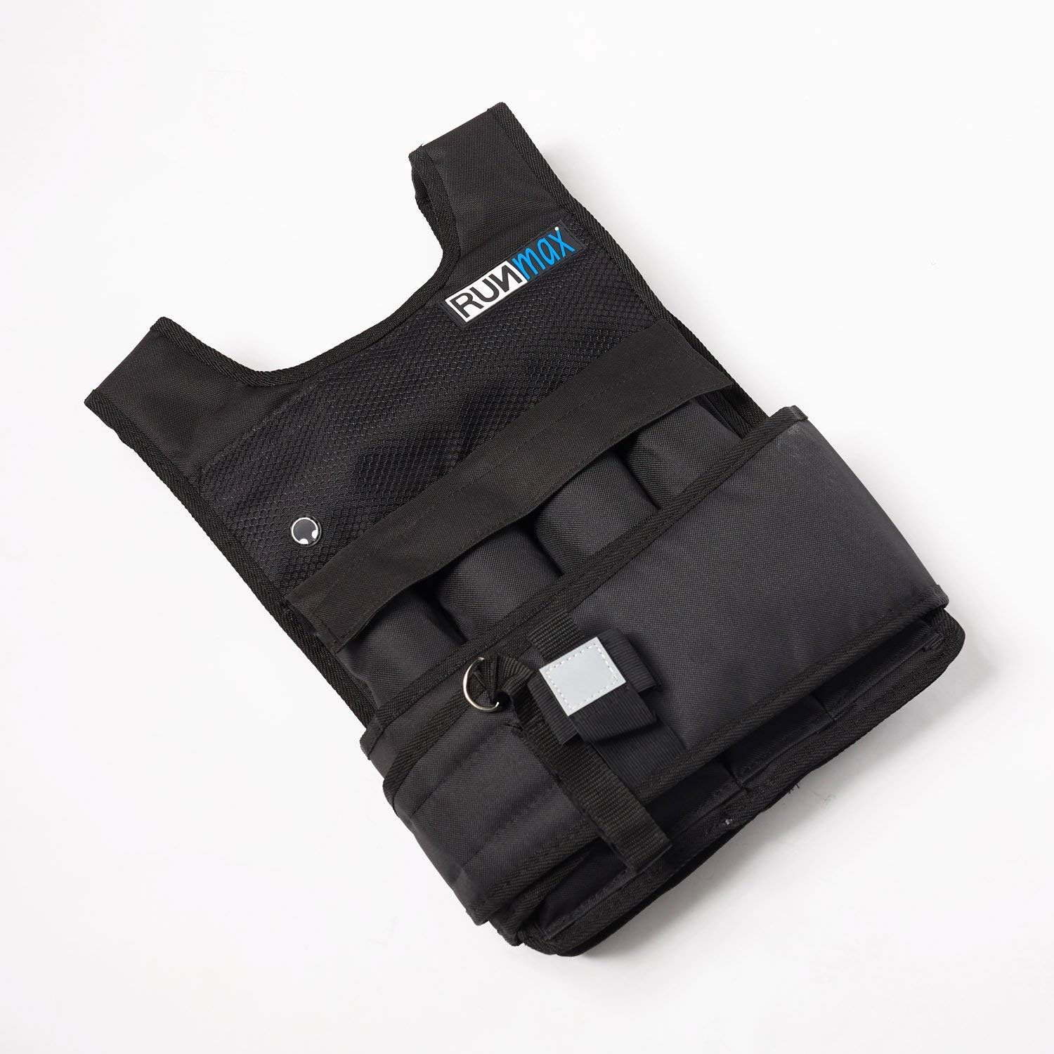 Runmax Pro Weighted Vest 12Lbs/ 20Lbs/ 40Lbs/ 50Lbs/ 60Lbs with Shoulder Pads Option