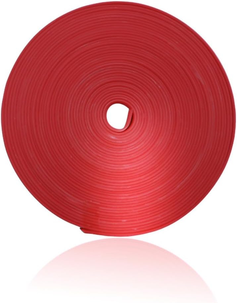26Ft (8M) Red Automotive Wheel Rim Protector, Rim Guards for Car Rims, Protects against Scrapes, Scratches, Scuffs, Curb Rash & Pothole Damage image number 3