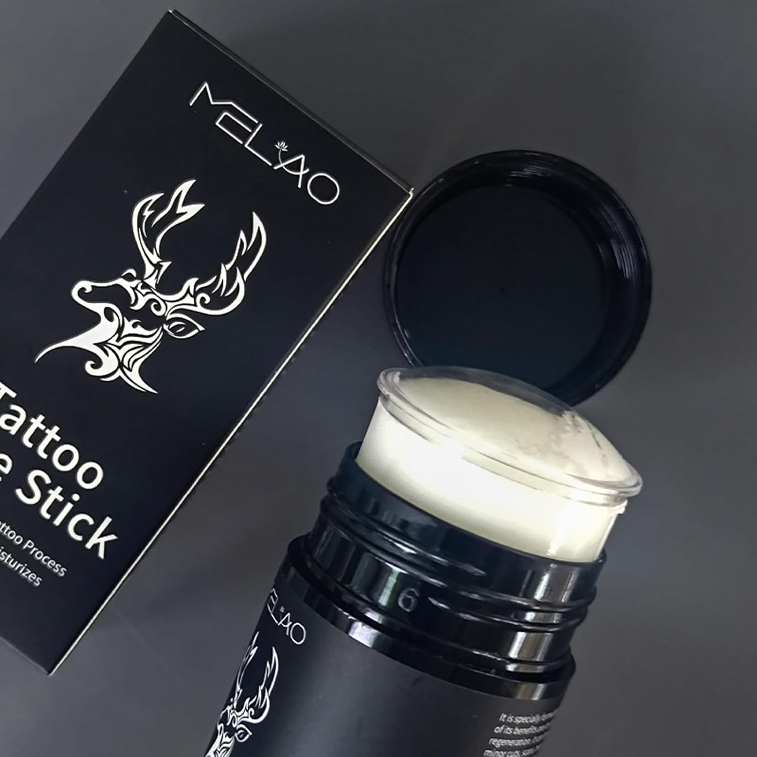 Tattoo Aftercare Butter Stick - 50G, Lubricates & Moisturizes with Shea Butter, Nut Oil & Sunflower Extract, Healing Brightener, Color Enhance image number 5