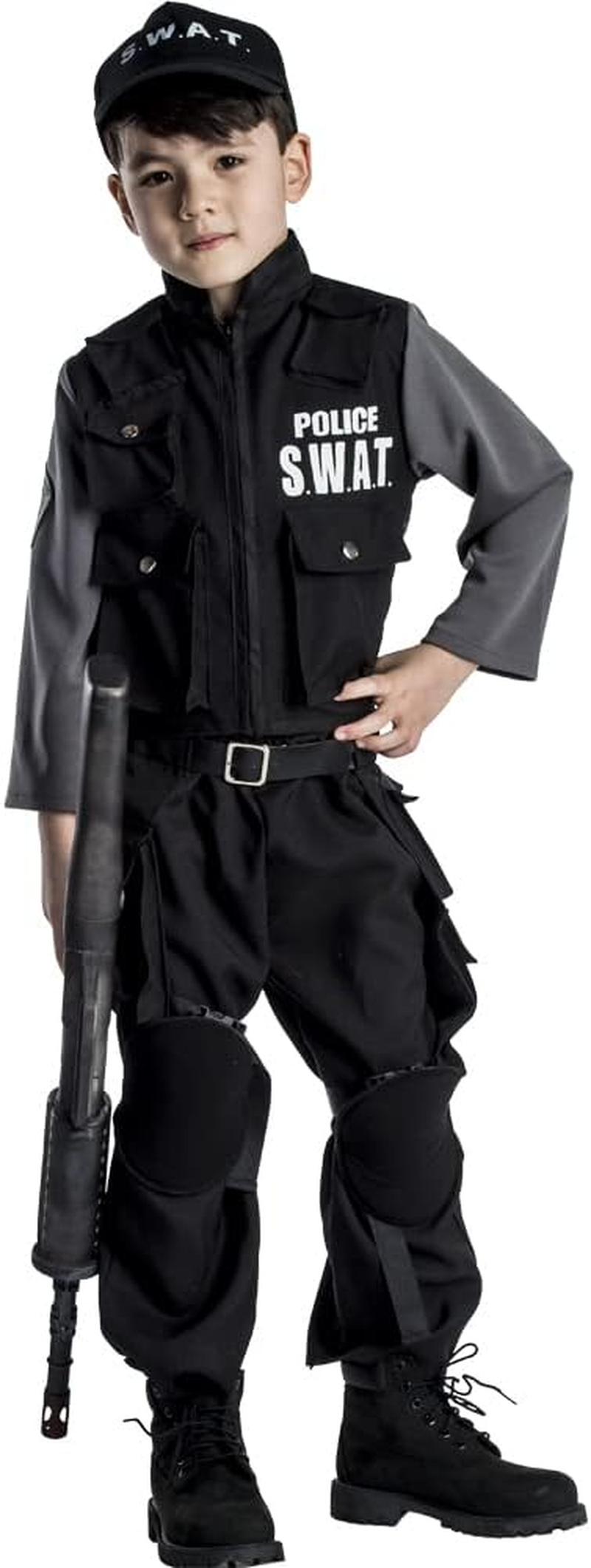 Dress up America Kid'S Jr, SWAT Team Costume image number 1
