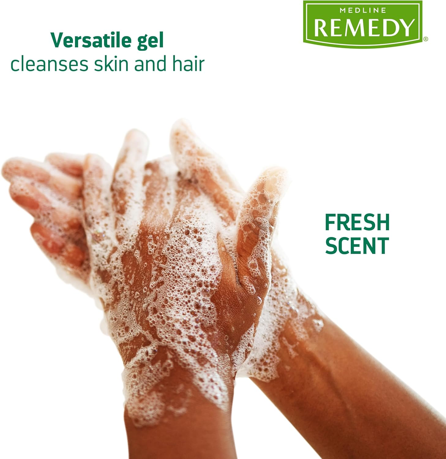 Medline MSC092SBW04H Remedy Basics Shampoo and Body Wash Gel, 120Ml image number 2