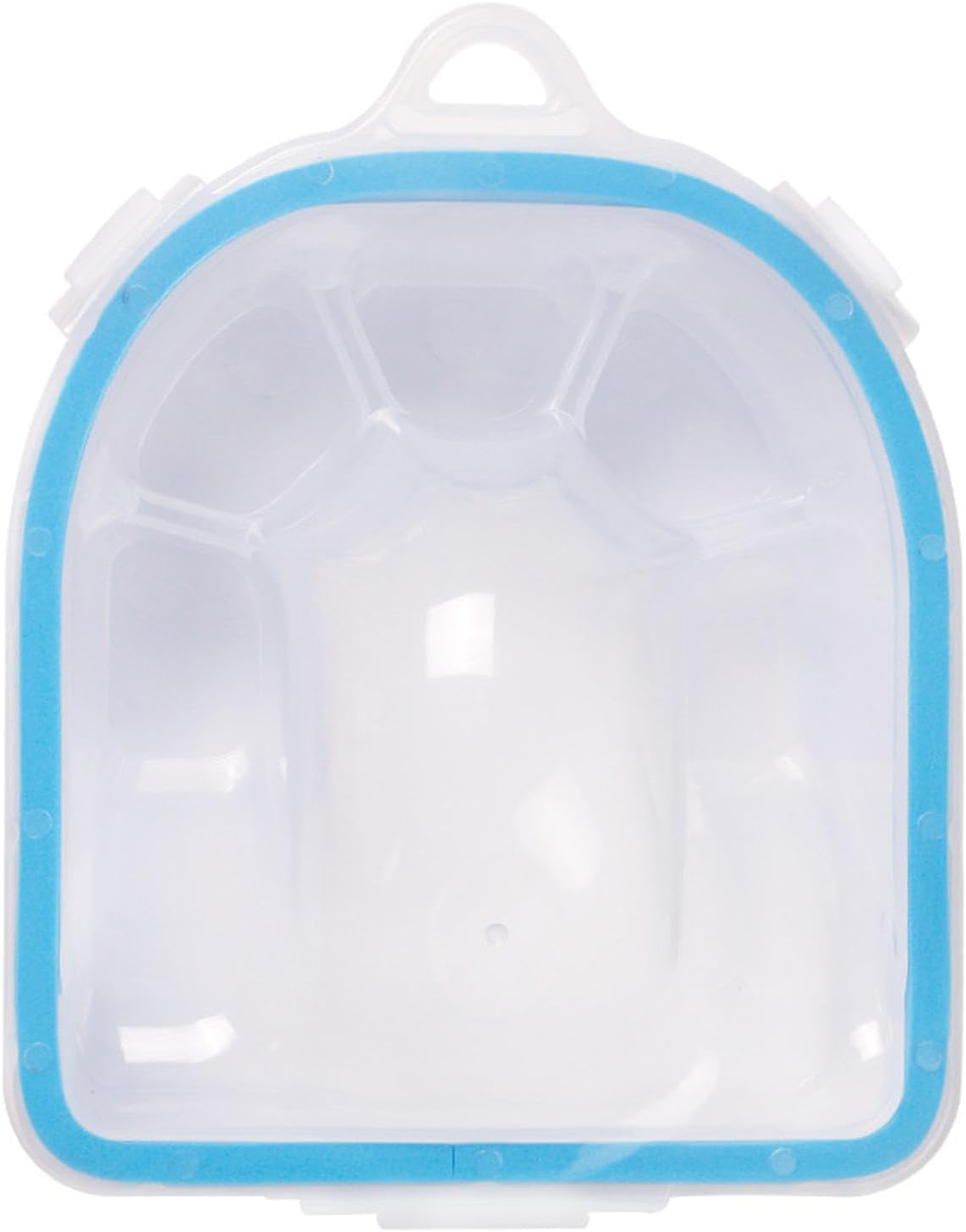 Harayaa Nail Soaking Bowl, Remove Wash Soaker Tray Durable Nail Art Tool Gel Polish Dip Powder Remover for Hands Nails image number 2