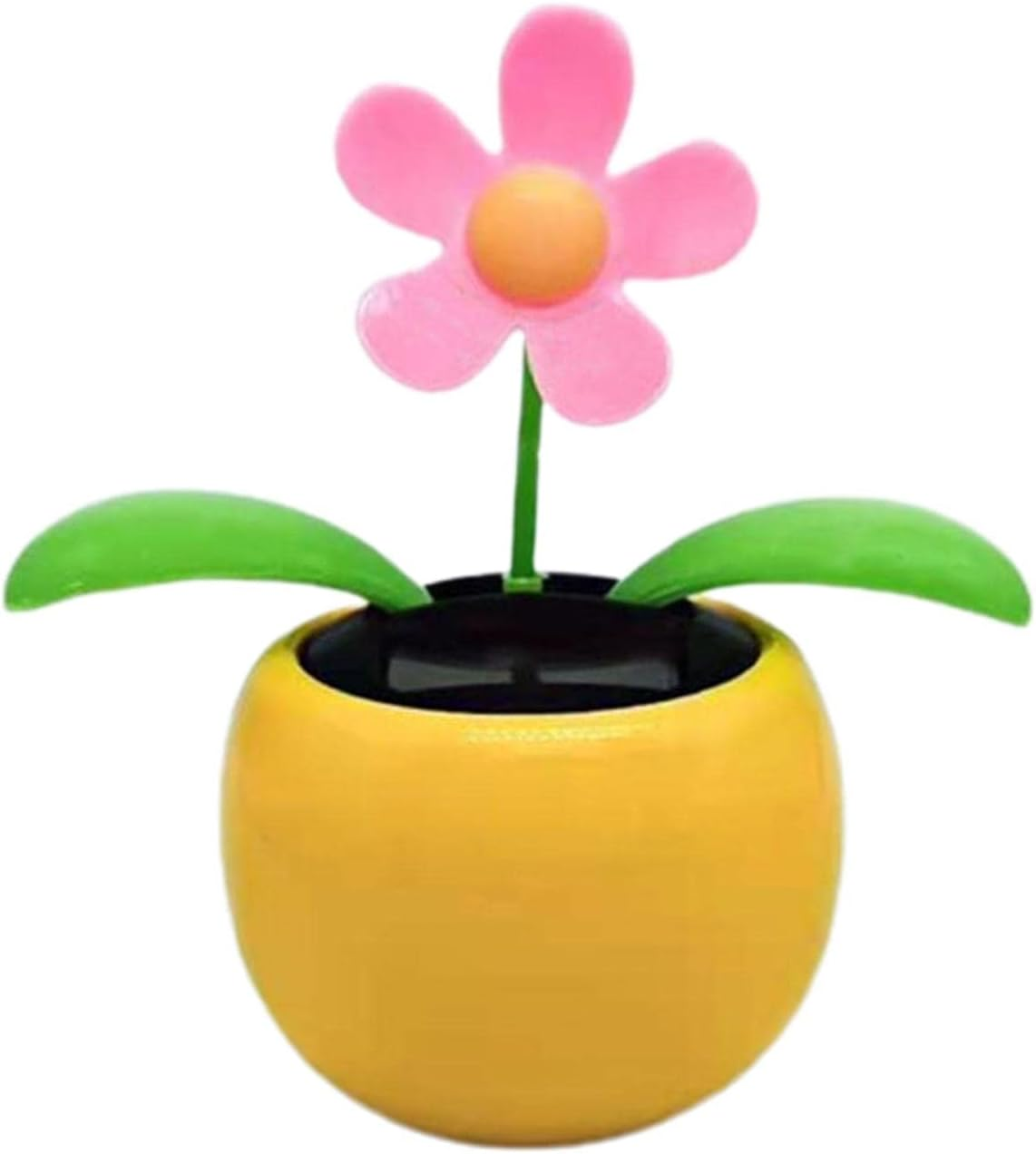 Solar Powered Dancing Flower, Sunflower Solar Dancing Solar Toys, Bee/Flower Car Swinging Dancing Toys, Shaking Head Car Ornaments, Car Dashboard Decor Offices Desk Dancer Toy Funny Ornaments - E image number 7