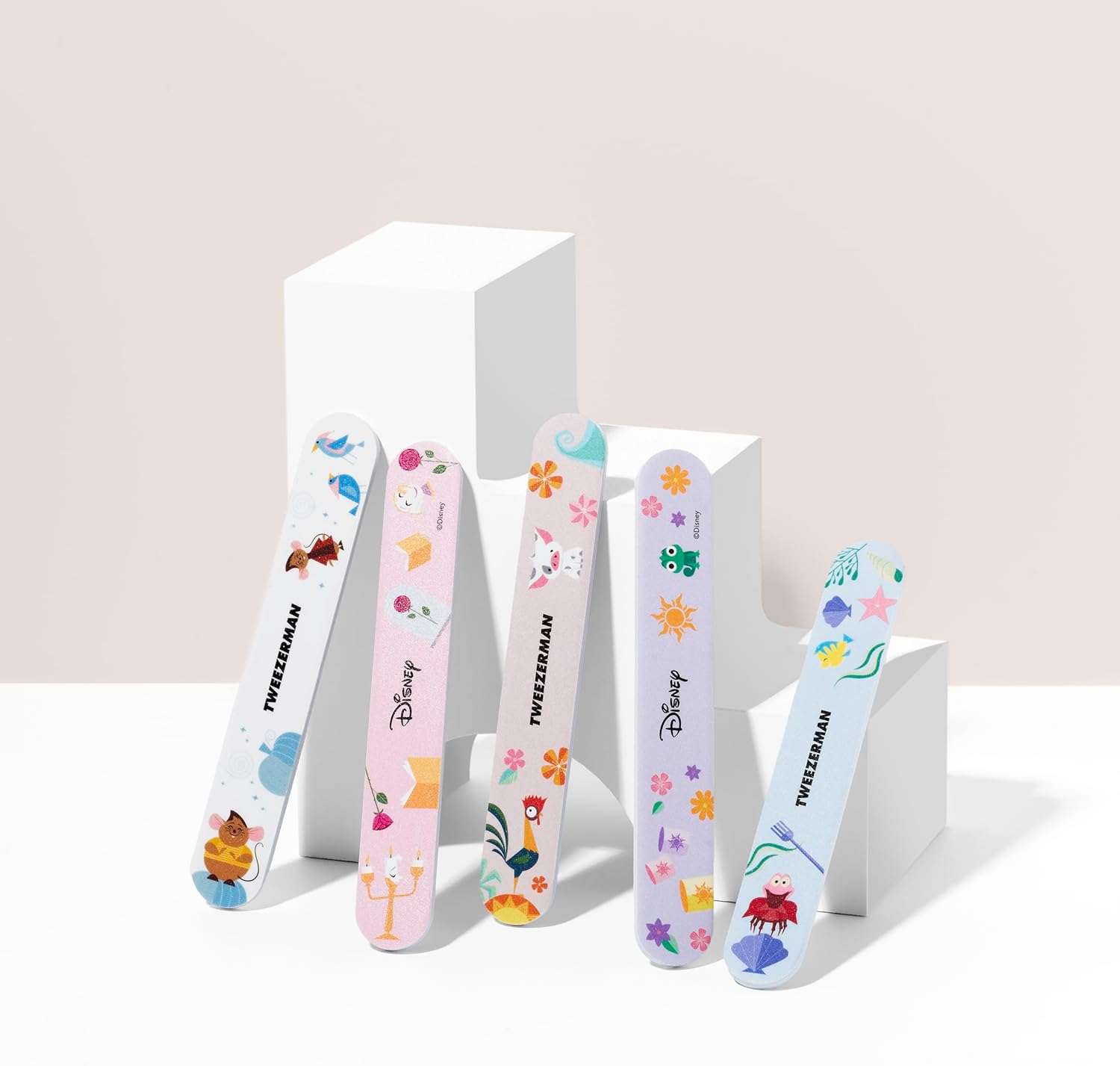 Tweezerman Forever Friends Nail Files (Pack of 5) image number 1