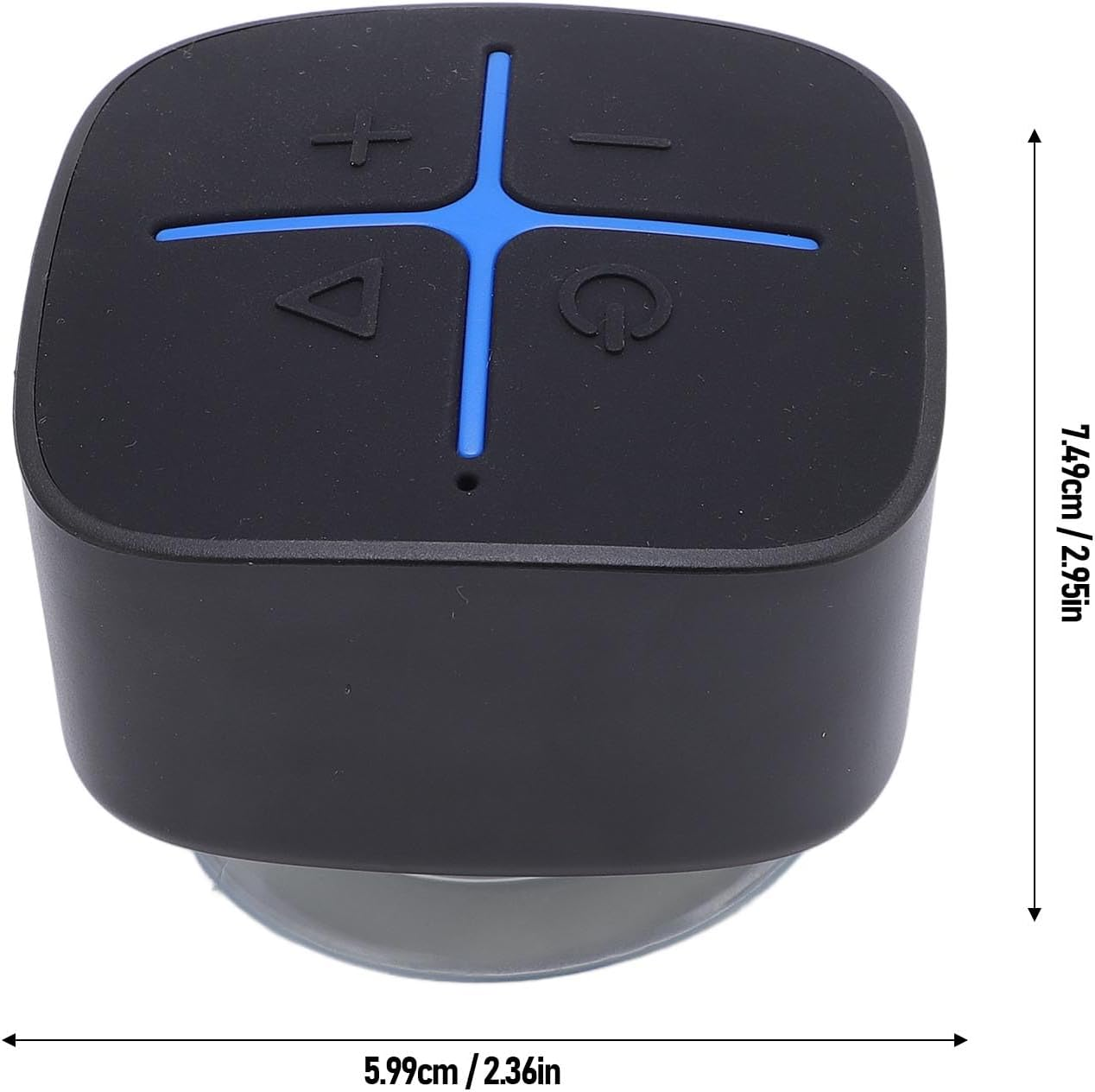 Jectse Bluetooth Shower Speaker with Suction Cup, IP65 Waterproof, Built in Microphone, Wireless Travel Speaker for Bathrooms Swimming Pools Beaches Parties image number 5