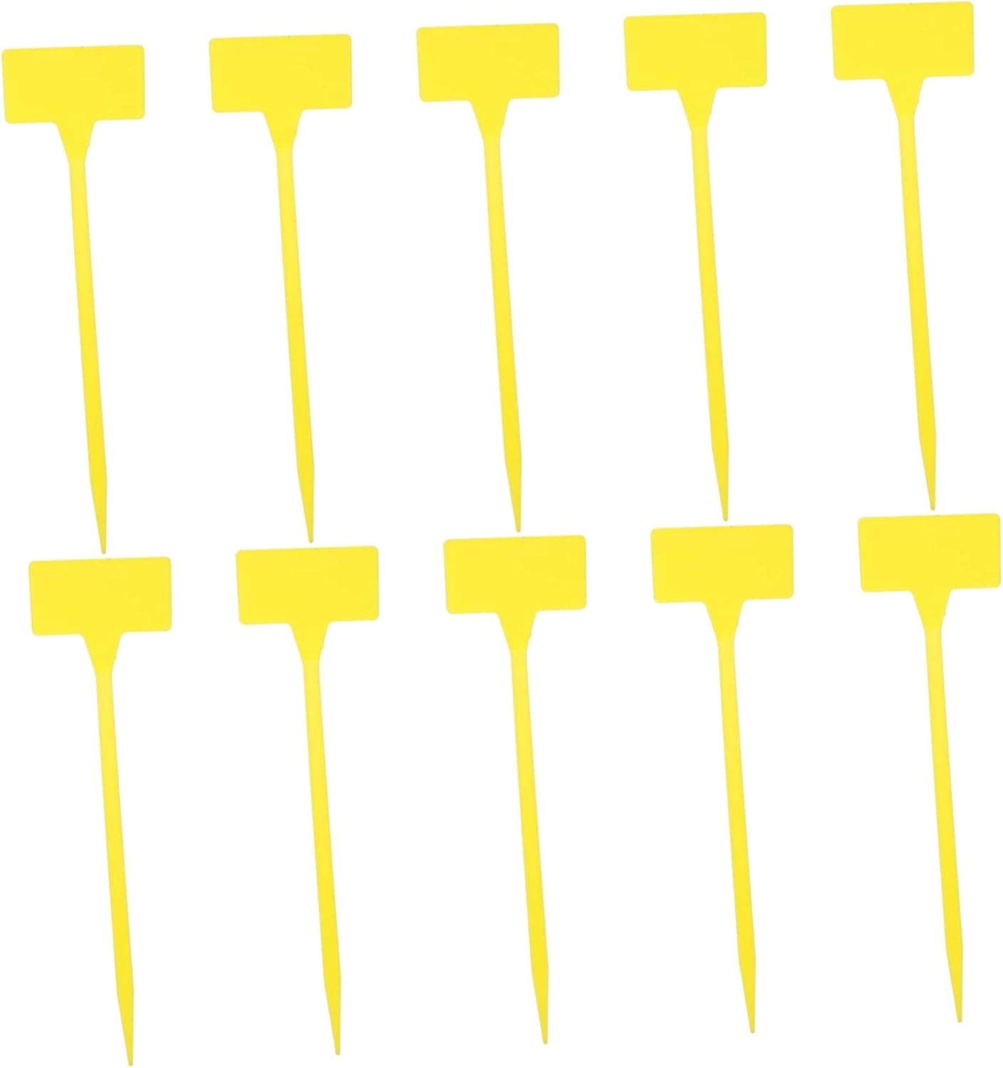 10Pcs Plant Labels Nursery Garden Tags Markers for Flower Plant Gardening Insert Card Re-Usable Small