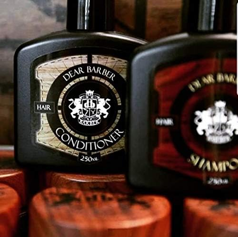 Dear Barber Hair and Beard Shampoo for Men, Nourishing Shampoo Softens and Moisturises Your Hair and Beard 250Ml image number 4