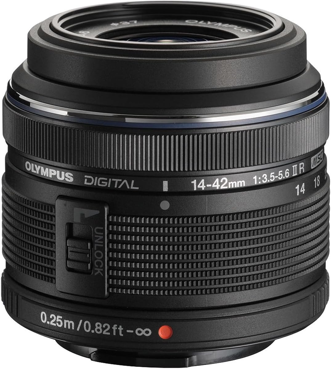 OLYMPUS M.ZUIKO Digital Lightweight M.Zuiko Digital ED 14-42Mm II-R Lens, Black (14-42Mm F3.5-5.6 II R) image number 6