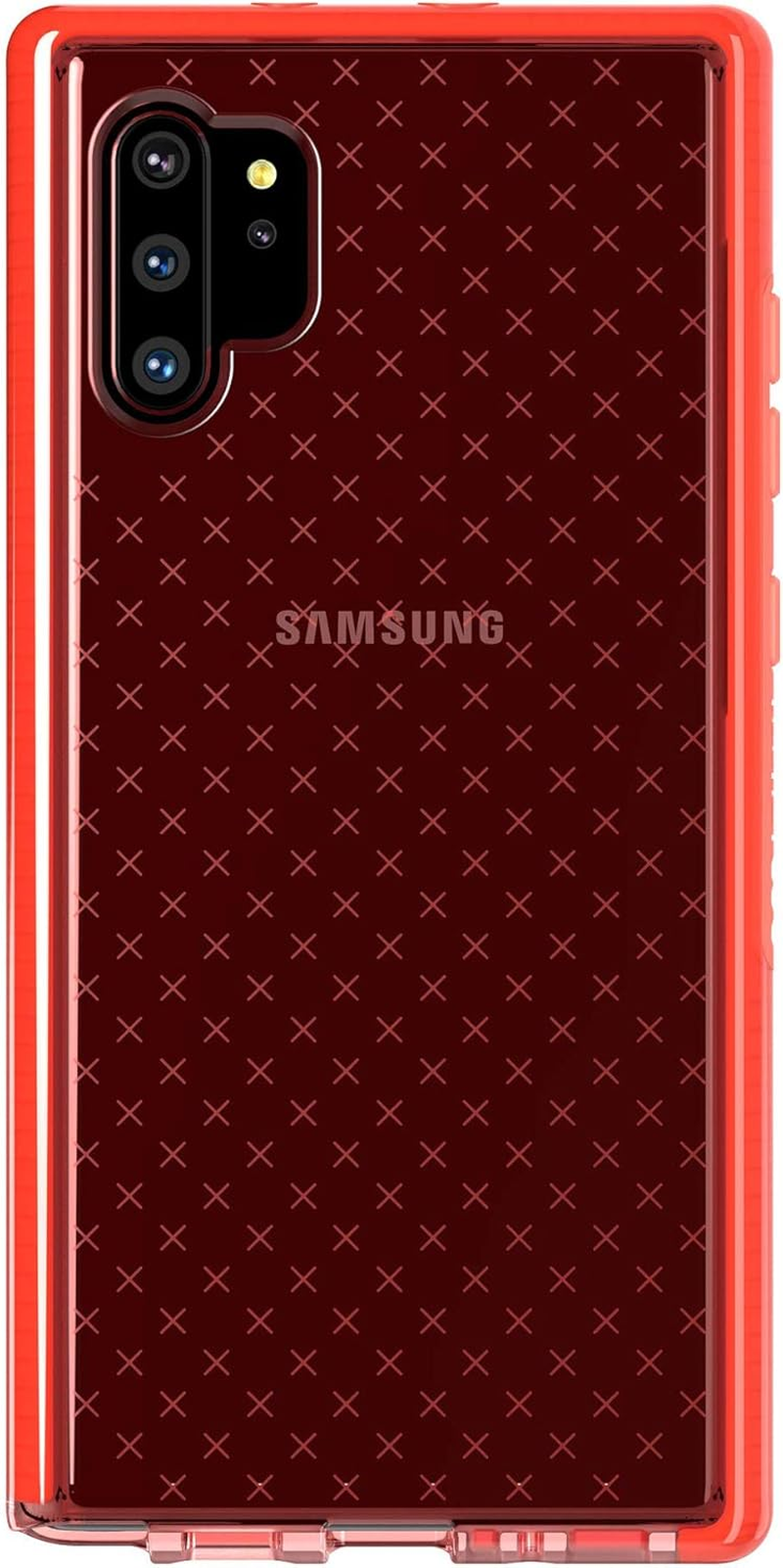 Tech21 Evo Check Phone Case Cover for Samsung Note 10+ (Plus) - Black/Smokey