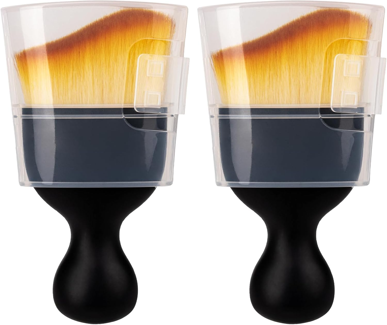 Car Interior Detailing Brush, Auto Car Detailing Brush Dusting Brush, Soft Bristles Car Interior Cleaning Tool for Dashboard Interior, Exterior, Skylight, Leather, Dust Brush (Black) image number 6