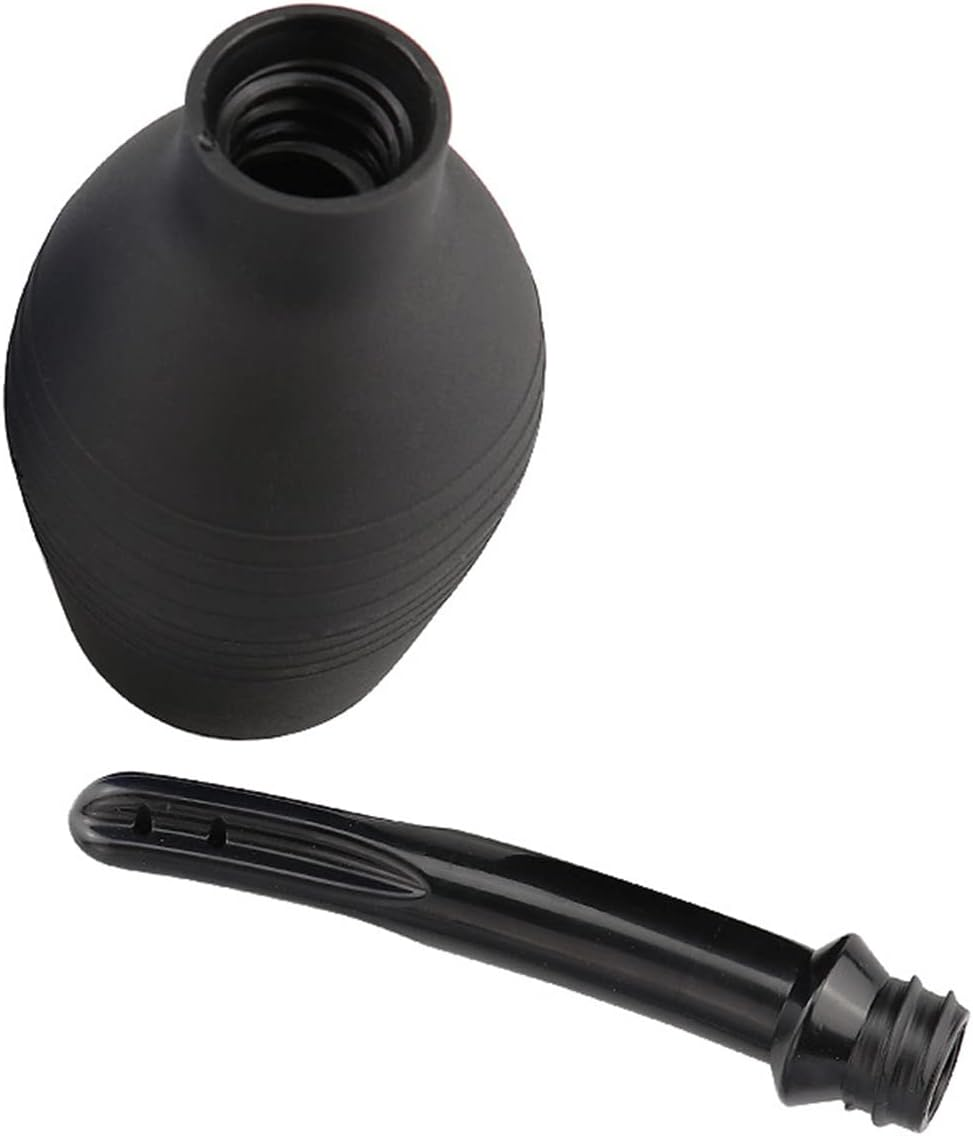Douche Enema Bulb Vaginal Douche Enema Cleaner for Women&rsquo;S or Man&rsquo;S Health -For Water or Coffee Colon Cleansing, Detox and Constipation (Black, 10.4 Ounce) image number 6
