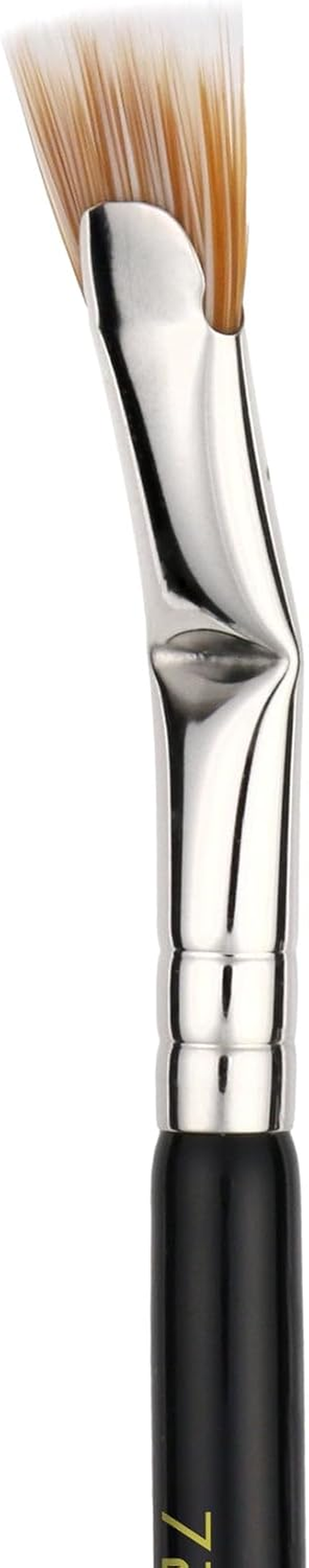 Bdellium Tools Professional Makeup Brush - Maestro Series 728 Double-Ended Bent Lash Fan and Spoolie - with All-Vegan Synthetic Fibers, for Achieving Clean, Clump-Free Mascara Application (Black, 1Pc) image number 5