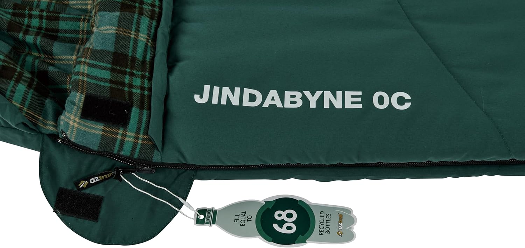 Oztrail 0 Degrees Celcius Jindabyne Sleeping Bag image number 1